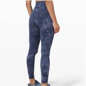 Lululemon Align High-Rise Tie-Dye Leggings 25”